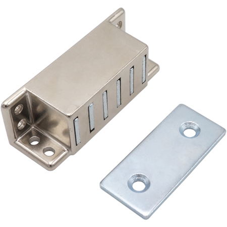 锌合金磁性门吸在高速门体能用吗？